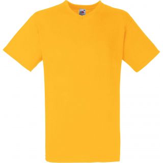 T-shirt homme col V Valueweight SC22V - Sunflower yellow
