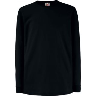 T-shirt enfant manches longues valueweight SC61007 - Black
