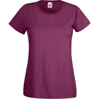 T-shirt femme Valueweight SC61372 - Burgundy