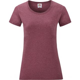 T-shirt femme Valueweight SC61372 - Heather Burgundy