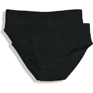 Lot 2 slips homme classic SC67018 - Black