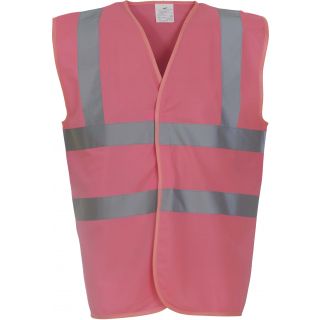 Gilet haute visibilité HVW100 - Pink