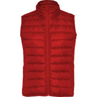 Gilet sans manches femme matelassé OSLO WOMAN rouge