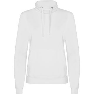 Sweat- shirt col roulé PETROS blanc