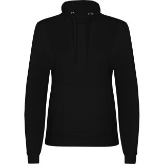 Sweat- shirt col roulé PETROS noir
