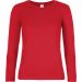 T-shirt manches longues femme #E190 Red - XS