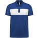 Polo manches courtes adulte Sporty Royal Blue / White - S