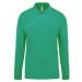 Polo homme piqué manches longues K256 - Kelly Green