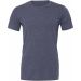 T-shirt homme col rond manches courtes BE3001 - Heather Midnight Navy