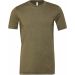T-shirt homme col rond manches courtes BE3001 - Heather Olive