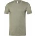 T-shirt homme col rond manches courtes BE3001 - Heather Stone
