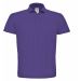 Polo homme manches courtes ID.001 PUI10 - Purple