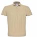 Polo homme manches courtes ID.001 PUI10 - Sand