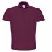Polo homme manches courtes ID.001 PUI10 - Wine