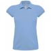 Polo femme manches courtes heavymill PW460 - Sky Blue