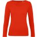 T-shirt femme manches longues Inspire LSL TW071 - Fire Red