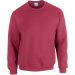 Sweat-shirt col rond Heavy Blend™ GI18000 - Antique Cherry Red