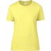 T-shirt femme col rond premium GI4100L - Cornsilk
