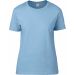 T-shirt femme col rond premium GI4100L - Light Blue