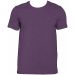 T-shirt homme col rond softstyle 6400 - Heather Aubergine