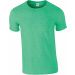 T-shirt homme col rond softstyle 6400 - Heather Irish Green