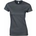 T-shirt femme col rond softstyle 6400L - Charcoal