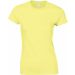 T-shirt femme col rond softstyle 6400L - Cornsilk
