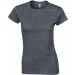 T-shirt femme col rond softstyle 6400L - Dark Heather
