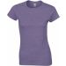 T-shirt femme col rond softstyle 6400L - Heather Purple