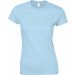 T-shirt femme col rond softstyle 6400L - Light Blue