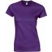 T-shirt femme col rond softstyle 6400L - Purple