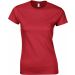T-shirt femme col rond softstyle 6400L - Red
