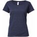 T-shirt femme Softstyle® Deep Scoop 64550L - Heather Navy