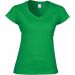 T-shirt femme col V Softstyle GI64V00L - Irish Green