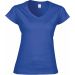 T-shirt femme col V Softstyle GI64V00L- Royal Blue