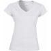 T-shirt femme col V Softstyle GI64V00L - White