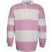 Polo rugby K215 - Pink / White