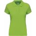 Polo femme manches courtes K242 - Lime