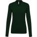 Polo femme piqué manches longues K257 - Forest Green