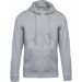 Sweat-shirt zippé à capuche K479 - Oxford Grey
