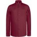 Chemise manches longues col Mao K515 - Wine
