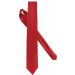 Cravate satinée uni K860 - Red