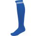 Chaussettes de sport rayées PA015 - Dark royal Blue / White