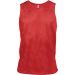 Chasuble en filet léger multisports PA043 - Sporty Red