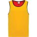 Chasuble de rugby réversible PA044 - Sporty Red / Sporty Yellow