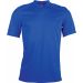 Maillot rugby unisexe manches courtes bi-matière PA418 - Sporty Royal Blue