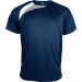 T-shirt unisexe manches courtes sport PA436 - Sporty Navy / White / Storm Grey