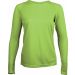 T-shirt femme manches longues sport PA444 - Lime