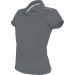 Polo femme manches courtes PA481 - sporty grey