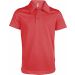 Polo enfant sport manches courtes PA484 - Red